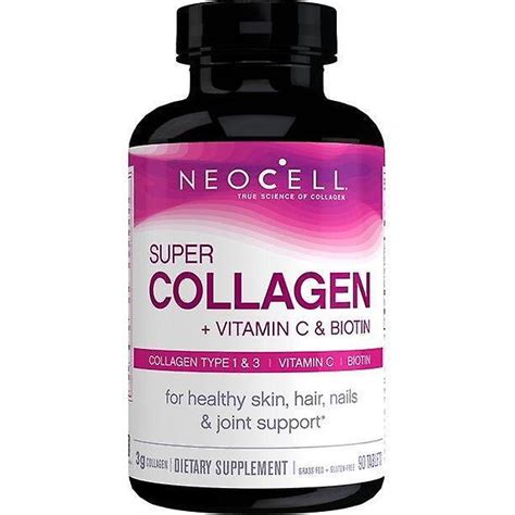 Neocell Super Col Geno Tipos Y Tabletas De Vitamina C Ct