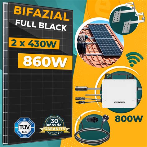 W Kit Solar Fotovoltaico Aut Nomos Deye W Wifi Monof Sico