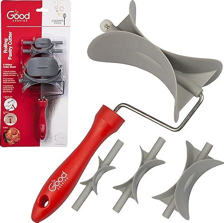 Amazon Rolling Pastry Cookie Cutter W Interchangeable Blades