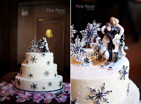 Tour De Dufflet Snow Flake Wedding Cake Snowflake Wedding Cake