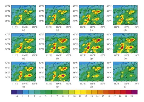 Average Tropospheric No2 Vertical Column Density Distribution In Summer