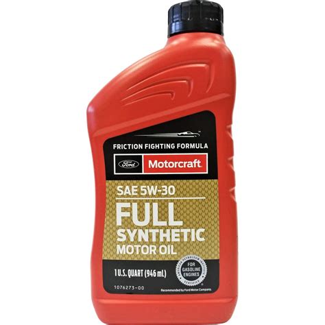 Масло MOTORCRAFT SAE 5W-30 Full Synthetic Motor Oil кан. 0.946 л ...