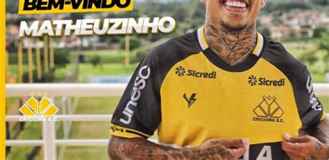 Crici Ma Confirma A Contrata O Do Meia Matheusinho Blog Enio Biz Oito