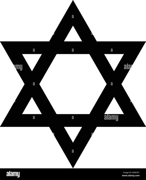 Star Of David Shield Of David Magen David Isolated Vector