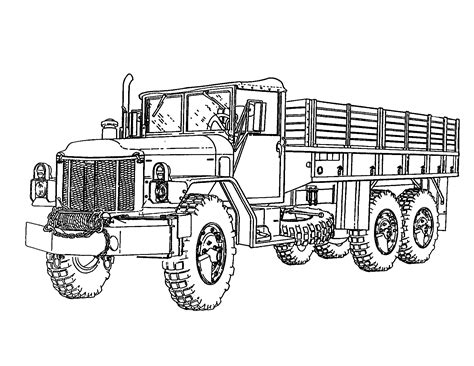 Army Truck Drawing At Explore Collection Of Army