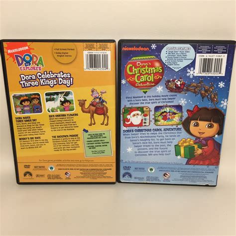 Dora The Explorer Christmas 5 DVD Lot | Grelly USA