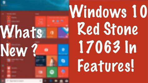 Windows 10 Build 17063 Timeline Microsoft Edge Redstone 4 Insider