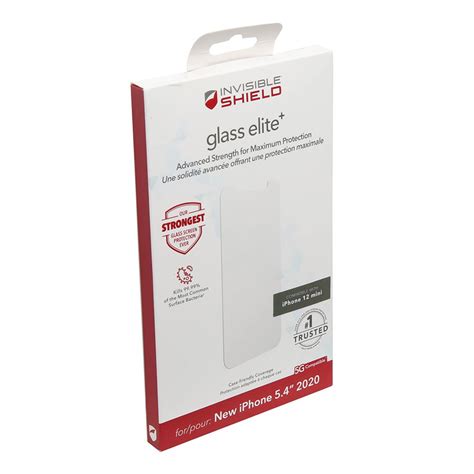 Invisibleshield Glass Elite Plus Screen Protector For 54 Iphone® Clear Crown Office Supplies