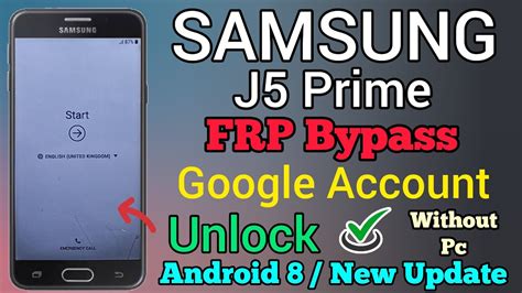 Samsung J Prime Frp Bypass Android Google Account Unlock