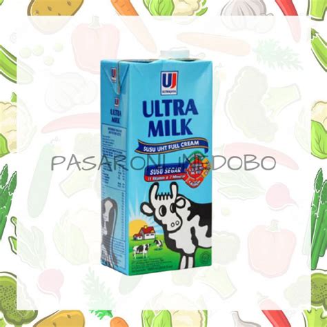 Jual Ultra Milk Uht Plain Liter Shopee Indonesia