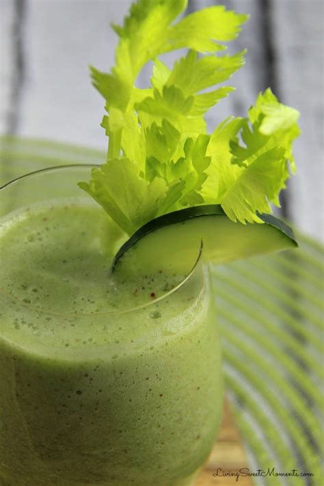 Cucumber And Ginger Smoothie Recipe Living Sweet Moments