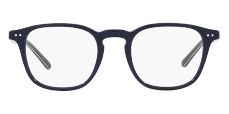 Polo Ph Shiny Navy Blue Eyeglasses