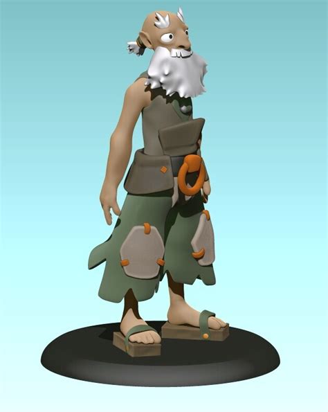 Artstation Wakfu Ruel 3d Model