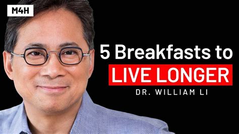 5 FOODS TO Regenerate Stem Cells LIVE LONGER Dr William Li YouTube