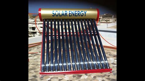 Chauffes Eau Solaires Thermosiphon Solar Energy Baraka