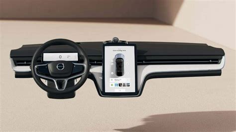 Volvo EX90 Dashboard and Technology Partially Revealed