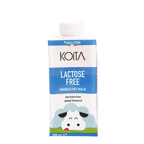 Koita Lactose Free Whole Fat Milk Ntuc Fairprice