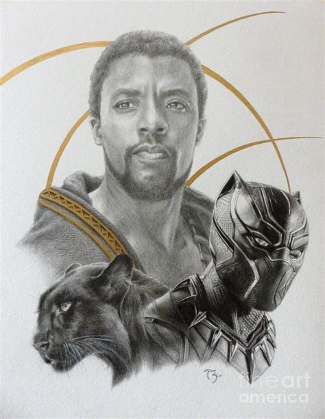 Black Panther Black Panther Drawing Black Panther Art Avengers Drawings ...