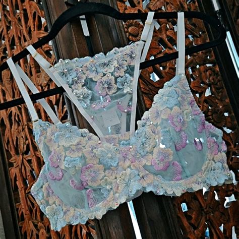 Bookerzbling Intimates Sleepwear Sexy Rhinestone Lingerie Set