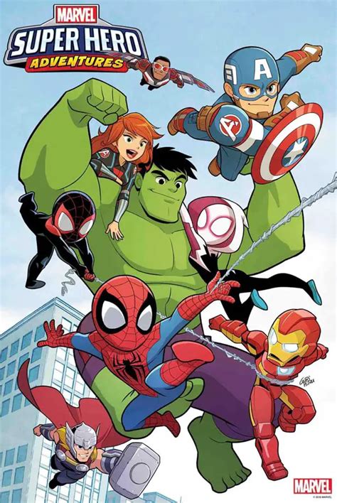 Anunciada Marvel Super Hero Adventures Dirigida A Los Más Jóvenes