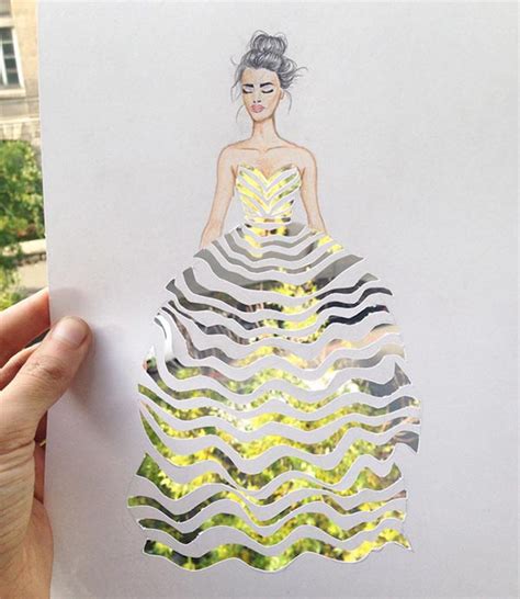 Stunning Fashion Illustrations Completes With Everyday Objects By Edgar