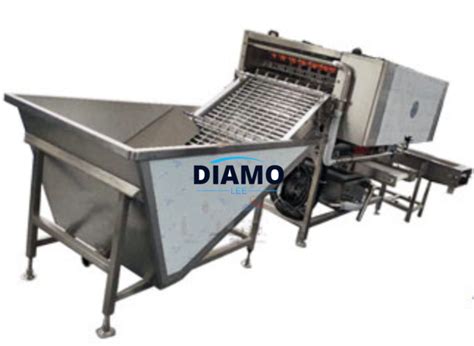 Industrial Egg Peeling Machine With 1 Year Warranty For Core Components