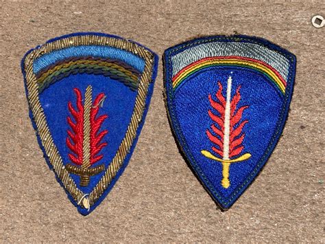 Ww2 Us Army Military Shaef Supreme Headquarters Allied Expeditionary Force Patch Ebay