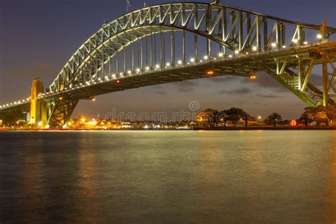 Sydney Harbour Bridge at Night, Stock Photo - Image of house, holiday ...