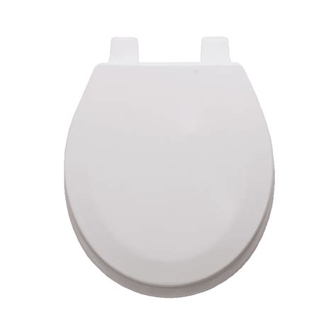 White Wooden Toilet Seat With Nylon Hinges Mica Online