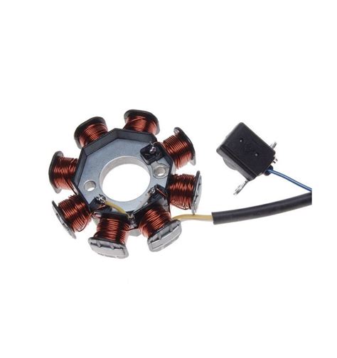 Iskrownik Stator 4T 50cc 8 Cewek 3 Przewody Inca Sprint 4T