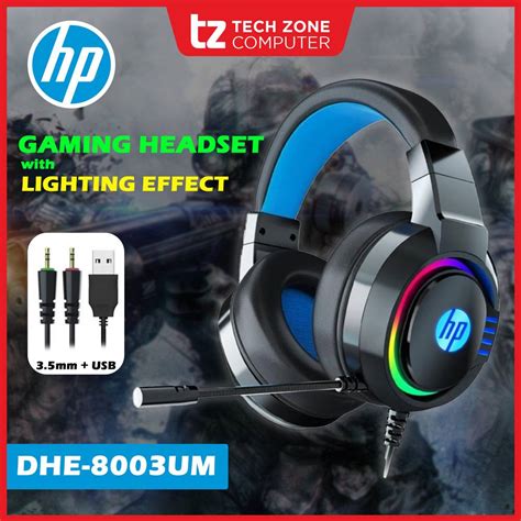 Hp Dhe Um Dhe Um Headphone Gaming Headset Lighthing Effect