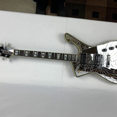 Ibanez Ps Cm Paul Stanley Signature Cracked Mirror Iceman Reverb