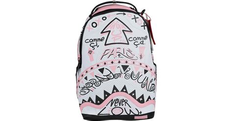 Sprayground Rucksack In Gray Lyst