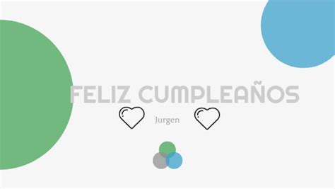 FELIZ CUMPLEAÑOS JURGEN