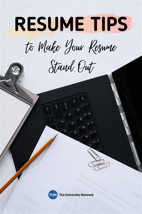 Resume Tips To Make Your Resume Stand Out Artofit