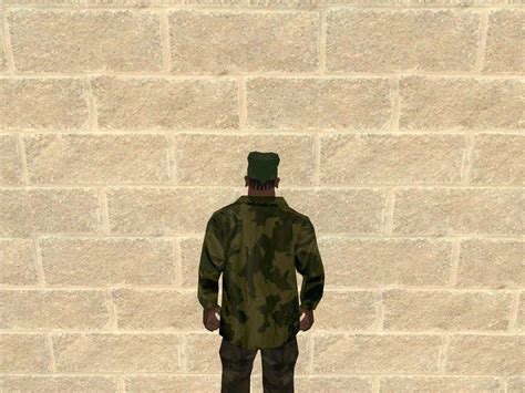 Camouflage jacket for GTA San Andreas
