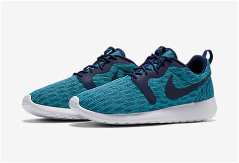 Nike Roshe Run Jacquard Midnight Navy Sneakers Actus