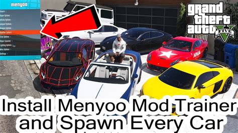 How To Install Menyoo Stuff Trainer Mod Menu On Gta 5 Pc Youtube