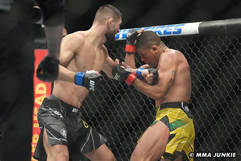 Khamzat Chimaev Def Gilbert Burns At Ufc Best Photos