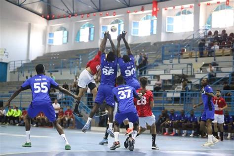 Handball Championnat Dafrique Des Clubs Champions Red Star Battu