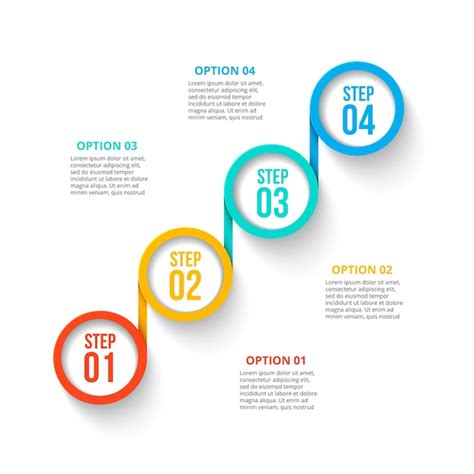 Premium Vector Abstract Infographics Number Options Template Vector