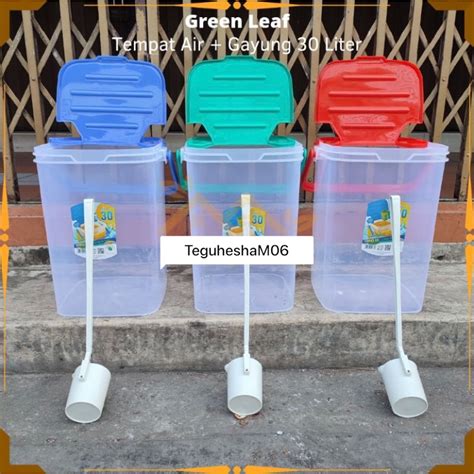 Jual Tempat Es Buah 30L Gayung Aquarium Es Kelapa Toples Es Buah