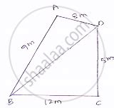 A Park In The Shape Of A Quadrilateral Abcd Has C 900 Ab 9 M