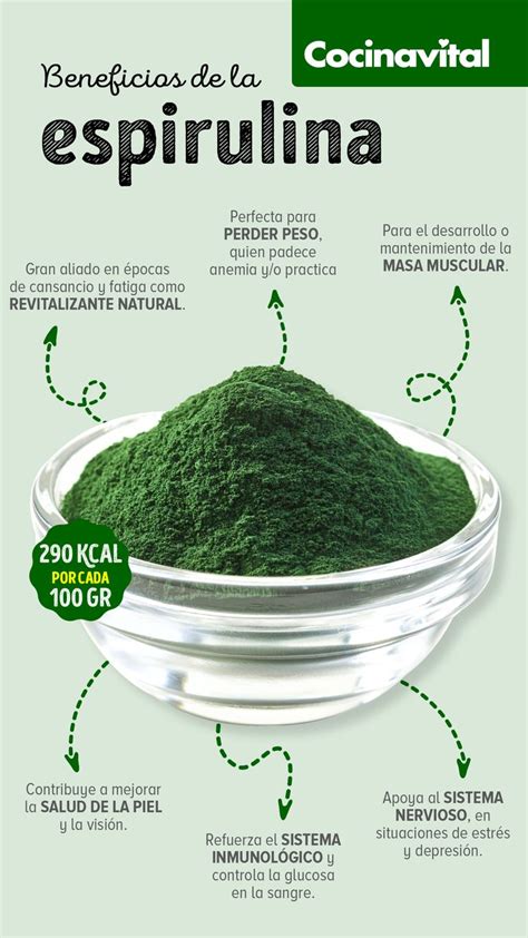 Qu Es La Espirulina Y Cu Les Son Sus Beneficios Para La Salud