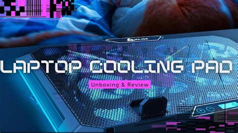 KLIM V8 Gaming Laptop Cooling Pad Unboxing Review 2023 YouTube