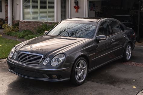 No Reserve 2005 Mercedes Benz E55 Amg Sedan Designo Graphite Edition