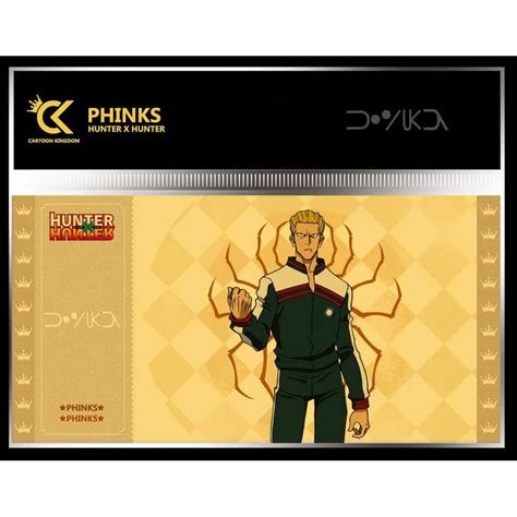 Phinks Golden Ticket Hunter X Hunter Goodies Cartoon Kingdom