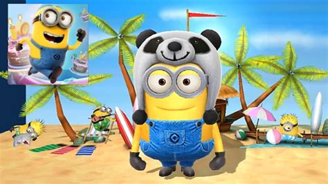 Minion Rush Panda Minion Despicable Me JELLY LAB Minions YouTube