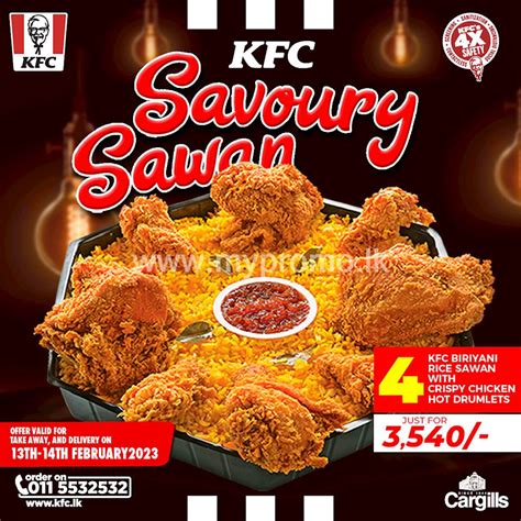 Kfc Sri Lanka Savory Sawan