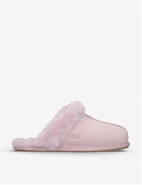 Ugg Scuffette Ii Sheepskin Slippers In Pink Lyst Uk